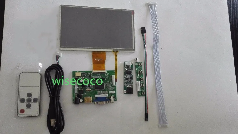 7inch 1024*600 LCD Panel Digital LCD Screen Touch screen Drive Board(HDMI+VGA+2AV) for Raspberry PI
7inch 1024*600 LCD Panel Digital LCD Screen Touch screen Drive Board(HDMI+VGA+2AV) for Raspberry PI
