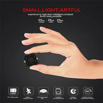 SQ11 Pro Mini Camera 1080P Sensor Portable Security Camcorder small cam Secret espia Cameras Support Hidden TFcard
SQ11 Pro Mini Camera 1080P Sensor Portable Security Camcorder small cam Secret espia Cameras Support Hidden TFcard