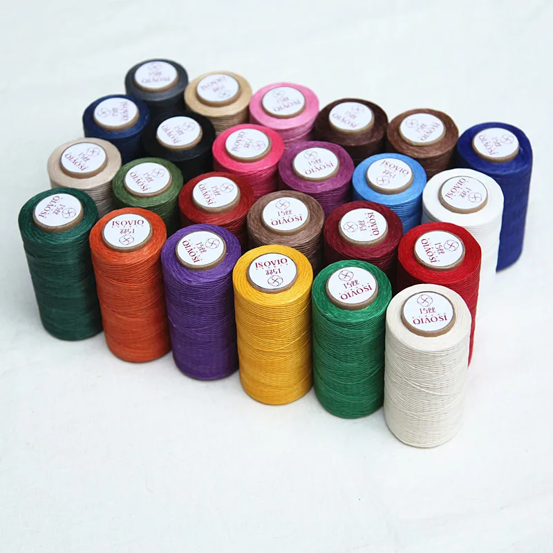 260 Meters 1MM 150D Wax Thread Cotton Cord String Strap Leather Handcraft DIY Sewing Thread
260 Meters 1MM 150D Wax Thread Cotton Cord String Strap Leather Handcraft DIY Sewing Thread