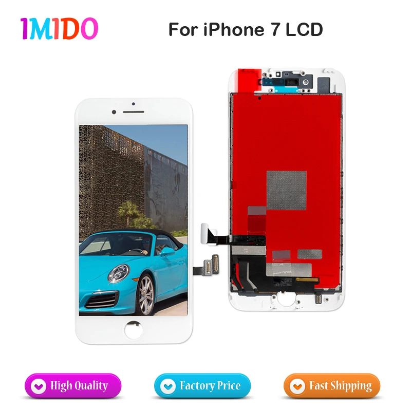 3PCS LCD For Apple iPhone 7 LCD Display Touch Screen Digitizer Assembly No Dead Pixel Complete Replacement Fast DHL shipping
3PCS LCD For Apple iPhone 7 LCD Display Touch Screen Digitizer Assembly No Dead Pixel Complete Replacement Fast DHL shipping