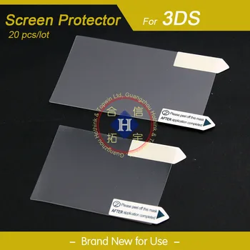 HOTHINK 20PCS/lot Clear upper + down LCD Screen Protector Film Guard For Nintendo 3DS
HOTHINK 20PCS/lot Clear upper + down LCD Screen Protector Film Guard For Nintendo 3DS