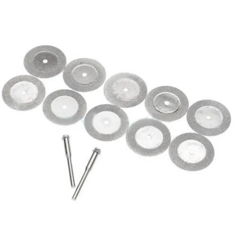 

10pcs 16mm Diamond Cutting Discs Cut Off Blade Drill Bit for Dremel Rotary Tool Abrasive Disc dremel accessories disco de corte