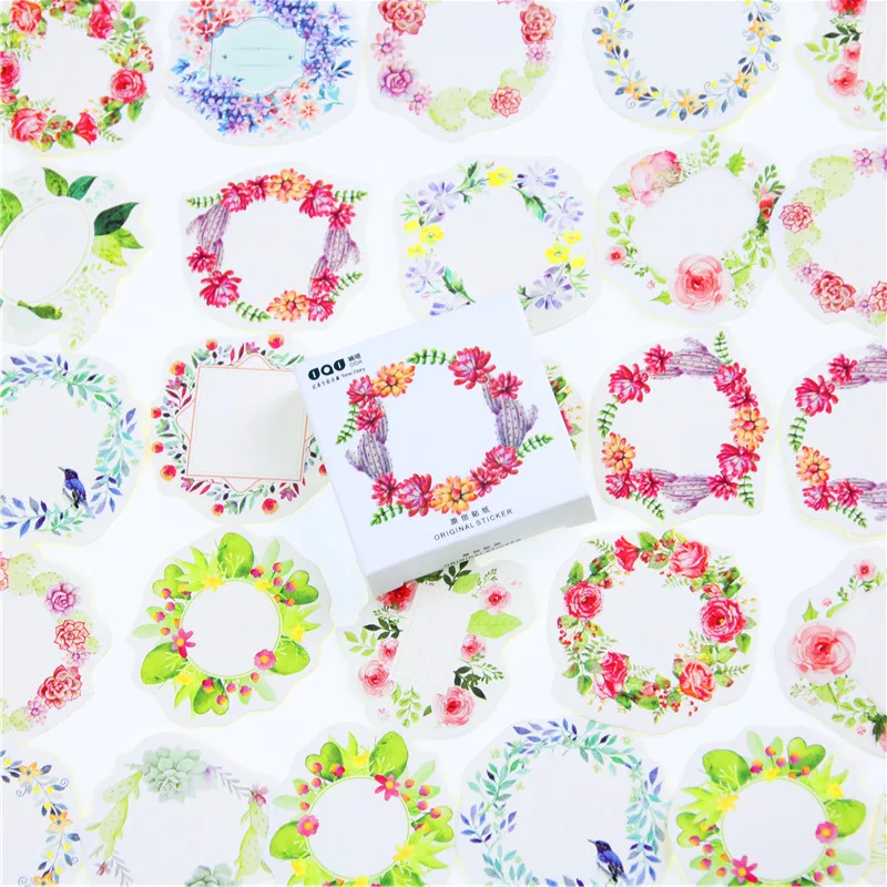 45 Pcs/lot Mini Wreath Paper Sticker Decoration DIY Ablum Diary Scrapbooking Label Sticker Kawaii Stationery
45 Pcs/lot Mini Wreath Paper Sticker Decoration DIY Ablum Diary Scrapbooking Label Sticker Kawaii Stationery