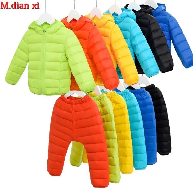 2017 Winter Children's Clothing Boy girl Set Kids ...