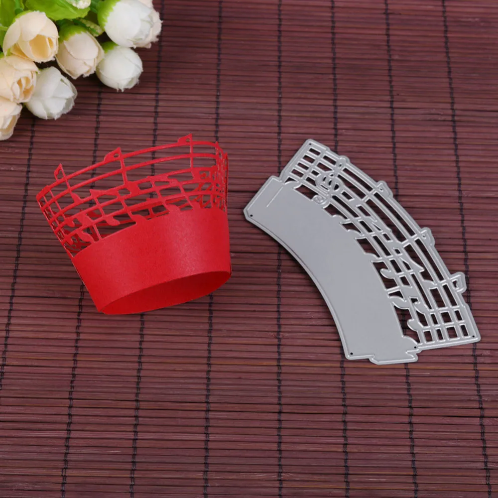 Music Note Cupcake Wrapper Metal Cutting Dies Stencils for DIY Scrapbooking Stamp Decorative Embossing DIY Paper Cards Crafts
Music Note Cupcake Wrapper Metal Cutting Dies Stencils for DIY Scrapbooking Stamp Decorative Embossing DIY Paper Cards Crafts