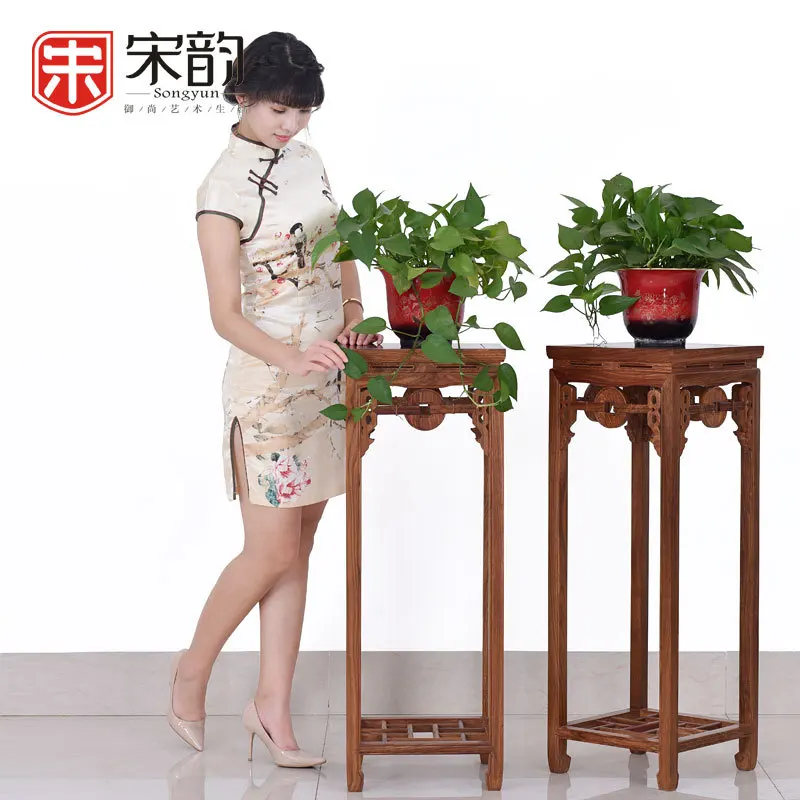 Song Yun rosewood furniture living flower flower shelf indoor wood green coins Chinese wooden floor frame bonsai
Song Yun rosewood furniture living flower flower shelf indoor wood green coins Chinese wooden floor frame bonsai