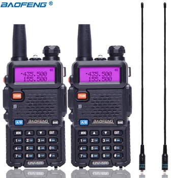 2Pcs BaoFeng UV-5R Walkie Talkie Dual Band VHF/UHF Handheld UV5R long rangeTransmitter Portable Two Way Radio + NA-771 Antenna
2Pcs BaoFeng UV-5R Walkie Talkie Dual Band VHF/UHF Handheld UV5R long rangeTransmitter Portable Two Way Radio + NA-771 Antenna
