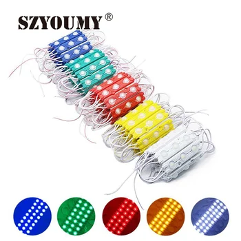 SZYOUMY 5730 3 LED SMD Injection Round Shape Lens High Brightness LED Module 12V Waterproof LED for sign letter Shop banner
SZYOUMY 5730 3 LED SMD Injection Round Shape Lens High Brightness LED Module 12V Waterproof LED for sign letter Shop banner