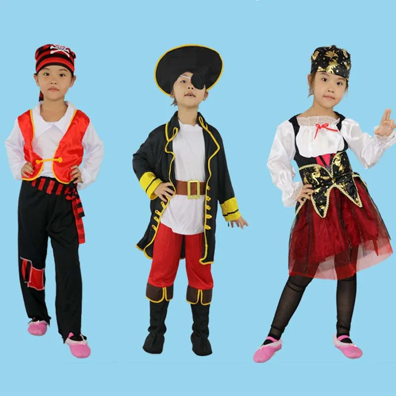 Children Girl Boys Halloween Costumes Pirate Costume Cosplay set for Children Christmas New Year Purim For Kids Children
Children Girl Boys Halloween Costumes Pirate Costume Cosplay set for Children Christmas New Year Purim For Kids Children