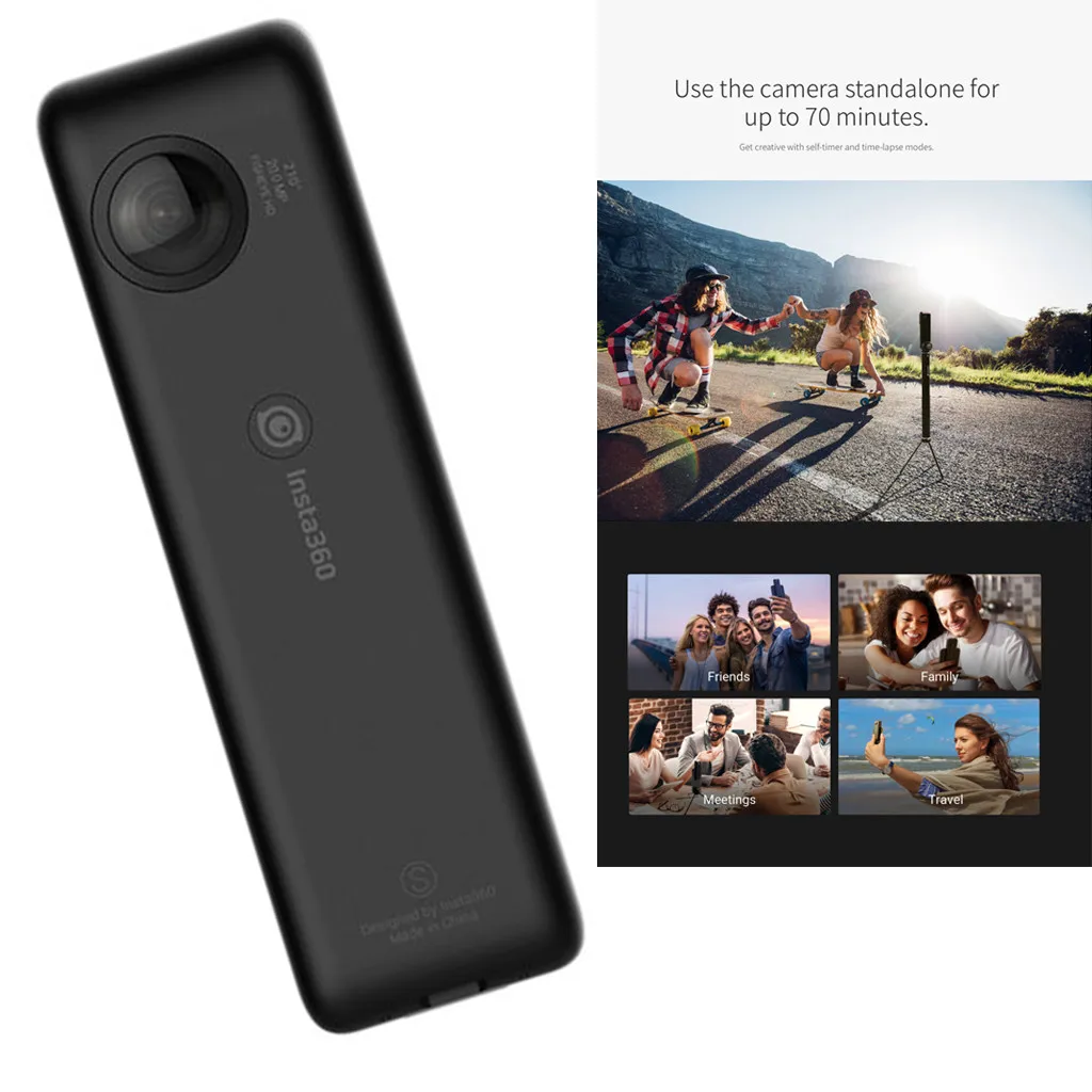 Insta360 Nano S Camera Camera 4K 360 VR for iphone X iPhone 8 iPhone 7 action cam underwater waterproof Helmet Cam
Insta360 Nano S Camera Camera 4K 360 VR for iphone X iPhone 8 iPhone 7 action cam underwater waterproof Helmet Cam