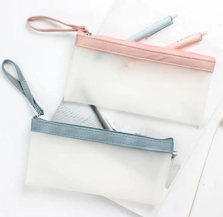 Matte Transparent Women Cosmetic Bags Nubuck TPU Makeup Bag Lady Cosmetic Cases Zipper Storage Organizer Pouch Travel Stationary
Matte Transparent Women Cosmetic Bags Nubuck TPU Makeup Bag Lady Cosmetic Cases Zipper Storage Organizer Pouch Travel Stationary