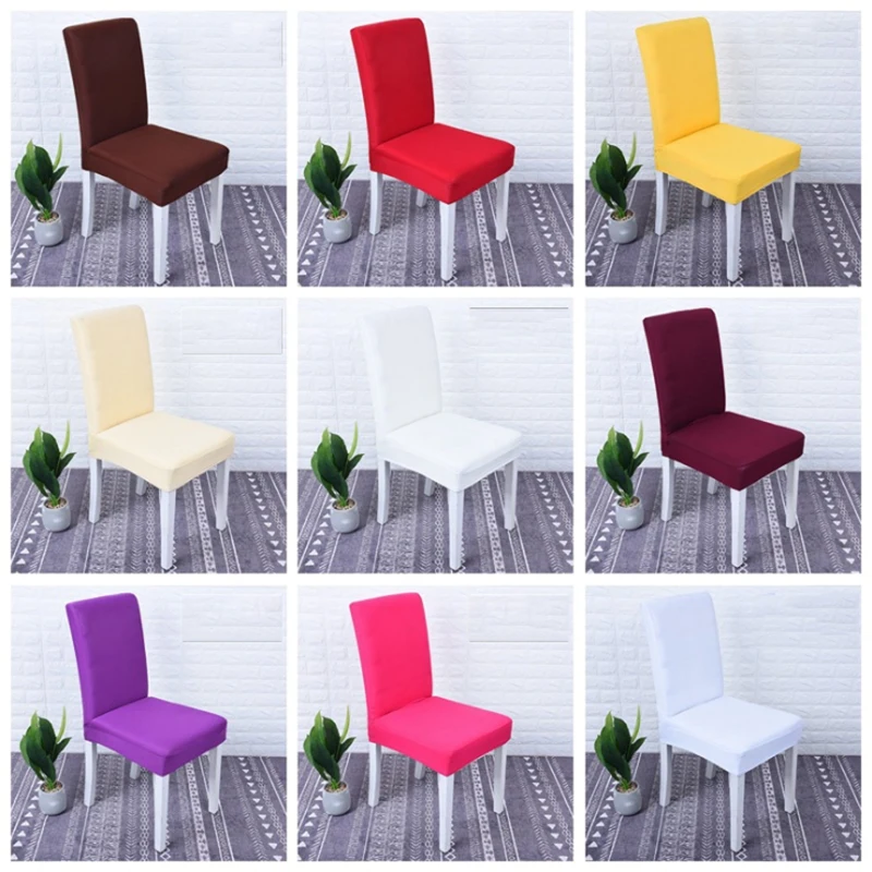 Solid color Spandex Polyester Chair Cover Stretch Elastic Slipcovers Restaurant For Weddings Banquet Folding Hotel Chair Cover
Solid color Spandex Polyester Chair Cover Stretch Elastic Slipcovers Restaurant For Weddings Banquet Folding Hotel Chair Cover
