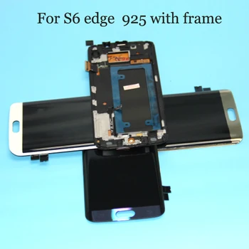 Screen for SAMSUNG Galaxy S6 edge LCD Display G925 G925I G925F Touch Screen Digitizer with Frame
Screen for SAMSUNG Galaxy S6 edge LCD Display G925 G925I G925F Touch Screen Digitizer with Frame