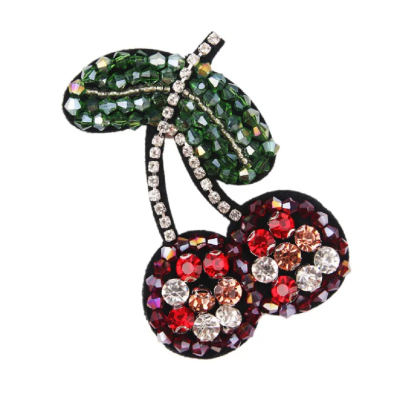 New Cherry Sewing Beaded Brooch Sequin Clothes Applique Embroidery Patches Set Badges DIY Clothes Garment Apparel Accessories
New Cherry Sewing Beaded Brooch Sequin Clothes Applique Embroidery Patches Set Badges DIY Clothes Garment Apparel Accessories