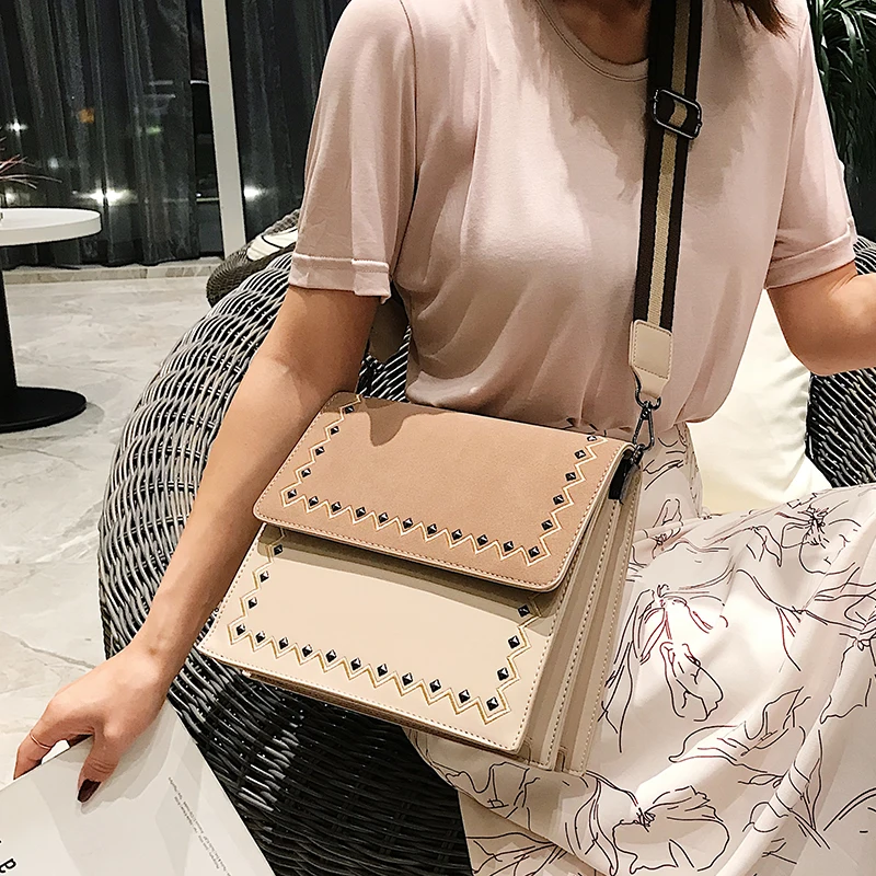 Summer Fresh Girl 2019 New Popular Single Shoulder Bag Rivet Slant Crossbody Bags for Women Women Messenger Bags
Summer Fresh Girl 2019 New Popular Single Shoulder Bag Rivet Slant Crossbody Bags for Women Women Messenger Bags