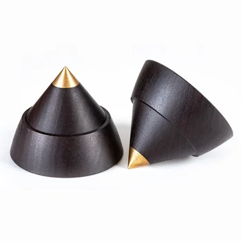 23mm Ebony Wooden Speaker Isolation Wood Stand Feet base pad 4 pcs spikes +4 pcs Pads
23mm Ebony Wooden Speaker Isolation Wood Stand Feet base pad 4 pcs spikes +4 pcs Pads