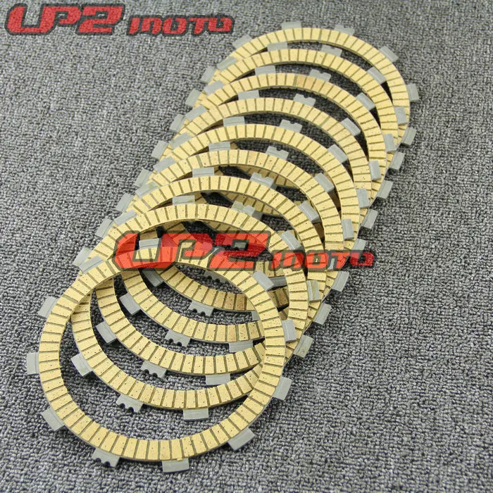 

Suitable for Yamaha XV1600 99-03 XV1700 02-14 Paper Based Mounted Clutch Disc Friction Clutch Discs Plate Set