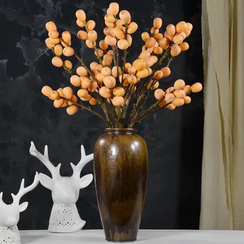 6pcs 60cm European Loquat Fruit Single Branch Good Quality High End Home Decor Festival Party Decoration Artificial Flower Arts
6pcs 60cm European Loquat Fruit Single Branch Good Quality High End Home Decor Festival Party Decoration Artificial Flower Arts