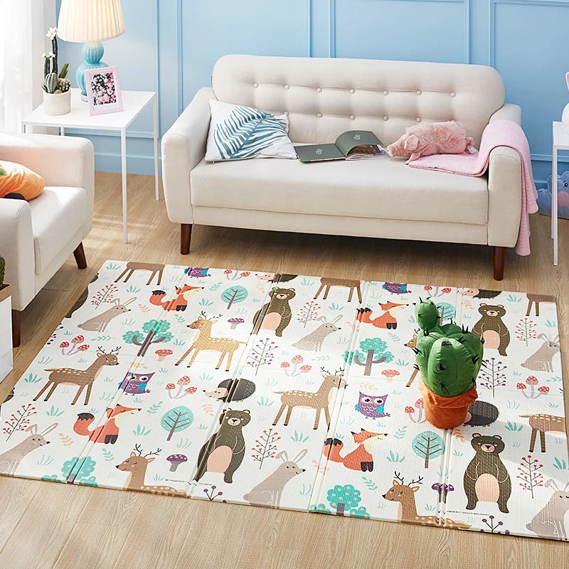 Foldable Baby Climbing Play Mat Xpe Puzzle Children's Mat Cartoon Baby Play Mat Anti-skid Carpet Children Game Mat
Foldable Baby Climbing Play Mat Xpe Puzzle Children's Mat Cartoon Baby Play Mat Anti-skid Carpet Children Game Mat