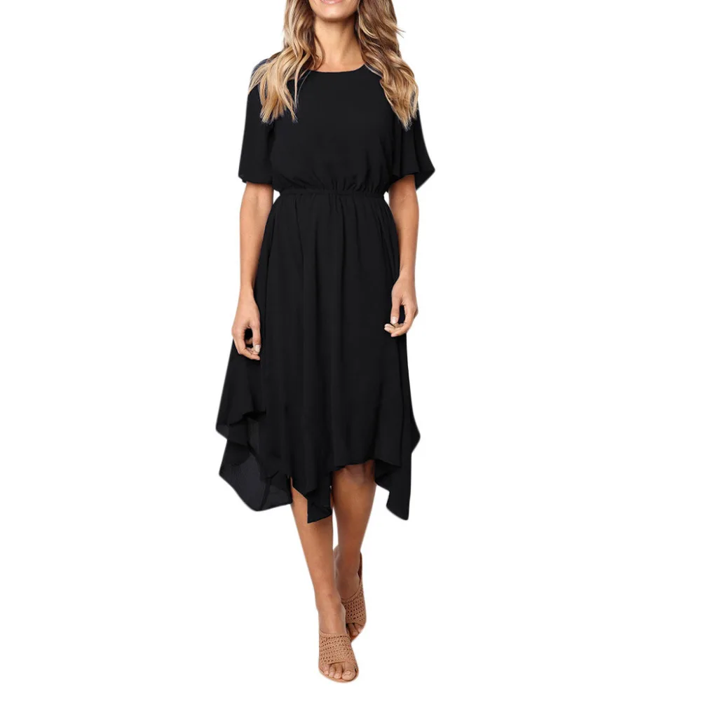 JAYCOSIN 2019 spring dress Women Casual Short Sleeve O Neck Knee Length women Dress elegant Evening Party Dress vestidos Z0304
JAYCOSIN 2019 spring dress Women Casual Short Sleeve O Neck Knee Length women Dress elegant Evening Party Dress vestidos Z0304