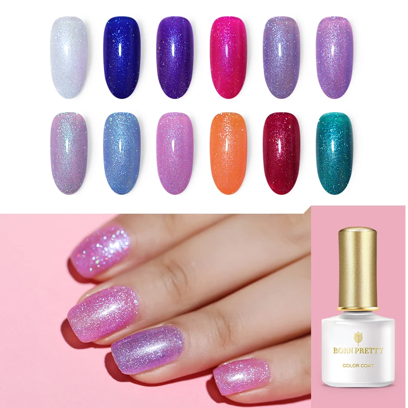 BORN PRETTY Rainbow Holographic UV Gel 6ml Glitter Soak Off Gel Polish Long Lasting Nail Art Manicure 12 Colors Available
BORN PRETTY Rainbow Holographic UV Gel 6ml Glitter Soak Off Gel Polish Long Lasting Nail Art Manicure 12 Colors Available
