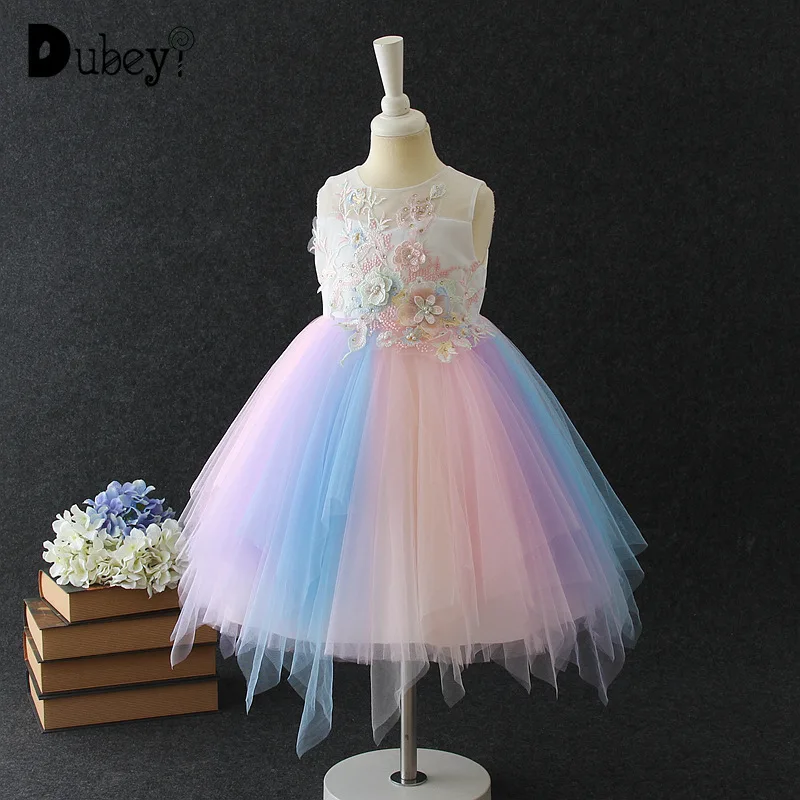 Girls Colorful Princess Dress Kids Rainbow Dresses for Flower Girl Children Costumes for Birthday Wedding Evening Party Dress
Girls Colorful Princess Dress Kids Rainbow Dresses for Flower Girl Children Costumes for Birthday Wedding Evening Party Dress