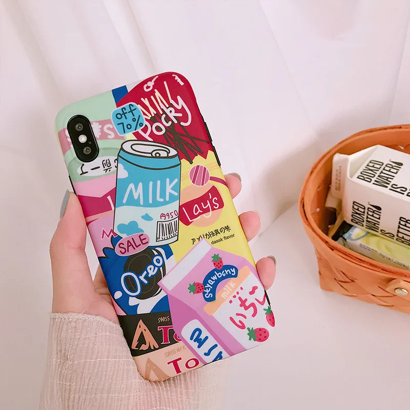 Kawaii Japanese Strawberry Milk Drink Bottle Phone Case For iPhone 7 7 Puls 6S 7 8Puls X XS Max XR Cases Soft Silicon Back Cover
Kawaii Japanese Strawberry Milk Drink Bottle Phone Case For iPhone 7 7 Puls 6S 7 8Puls X XS Max XR Cases Soft Silicon Back Cover