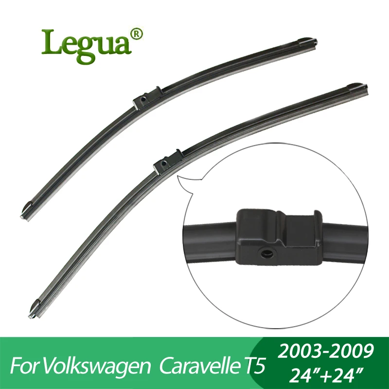 1 set Wiper blades for Volkswagen T5 Caralleve(2003-),24"+24",car wiper,Boneless wiper, windscreen, Car accessory
1 set Wiper blades for Volkswagen T5 Caralleve(2003-),24"+24",car wiper,Boneless wiper, windscreen, Car accessory