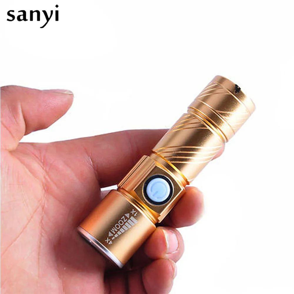 3 Mode Tactical Flash Light Torch Mini Zoom Rechargeable Powerful USB LED Flashlight AC Lanterna For Outdoor Travel Lighting
3 Mode Tactical Flash Light Torch Mini Zoom Rechargeable Powerful USB LED Flashlight AC Lanterna For Outdoor Travel Lighting