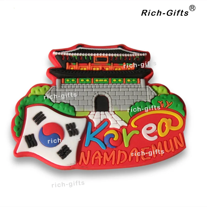 Free OEM/ODM Customized Promotion Gifts With Your Logo Soft Rubber Fridge Magnets Souvenir Korea Namdaemun 1000PCS/Lot (RC-KA)
Free OEM/ODM Customized Promotion Gifts With Your Logo Soft Rubber Fridge Magnets Souvenir Korea Namdaemun 1000PCS/Lot (RC-KA)