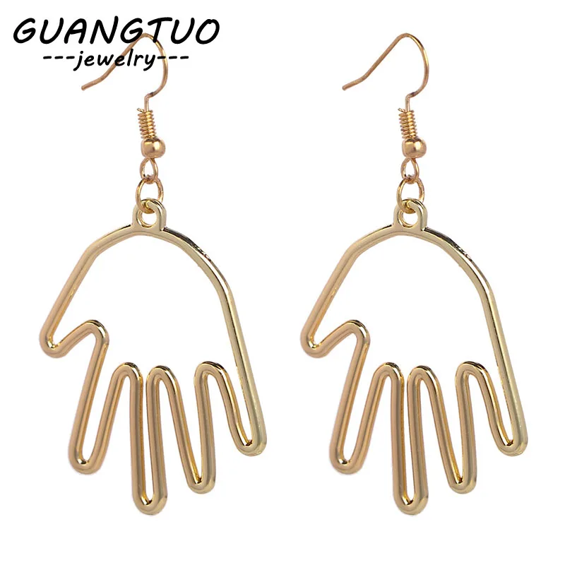 HOT Sale Hollow Hand Drop Earrings For Women Fashion Ear Jewelry Silver/Gold Punk Chic Palm Earrings Broncos Bijoux Gift EB2058
HOT Sale Hollow Hand Drop Earrings For Women Fashion Ear Jewelry Silver/Gold Punk Chic Palm Earrings Broncos Bijoux Gift EB2058