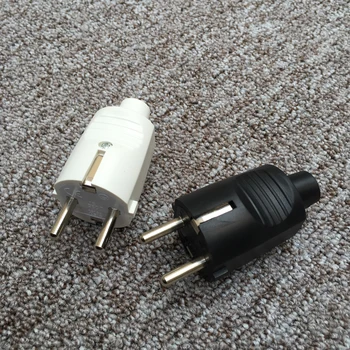 European standard 16A power plug two round feet German standard South Korea EU wiring plug socket 50pcs
European standard 16A power plug two round feet German standard South Korea EU wiring plug socket 50pcs