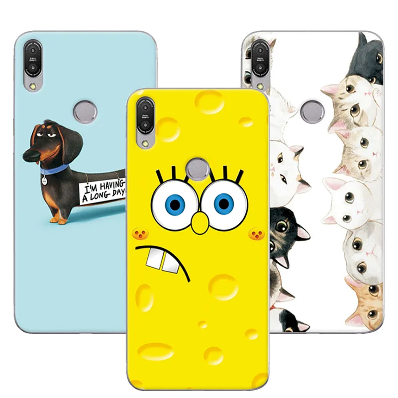 

Fundas coque For ASUS Zenfone Max Pro M1 ZB602KL ZB 602KL Cover TPU Soft Silicone Case Bear For Asus Zenfone Max Pro M1 ZB601KL