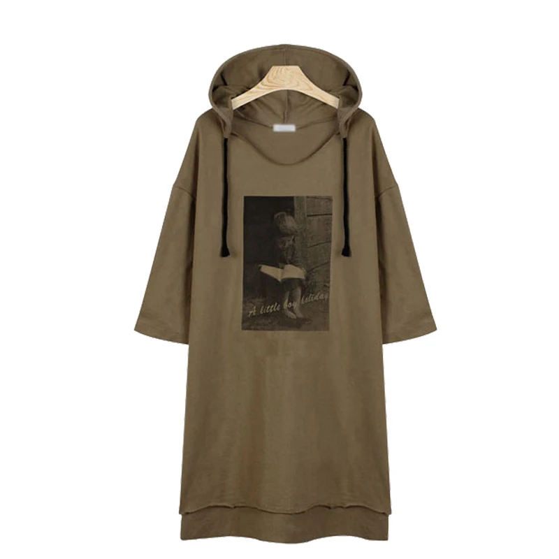V-neck Hooded Irregular Women's Mini Dress Print Hoodies Long Sleeve Spring Summer Drawstring Loose Dresses Women Plus Size 5XL
V-neck Hooded Irregular Women's Mini Dress Print Hoodies Long Sleeve Spring Summer Drawstring Loose Dresses Women Plus Size 5XL