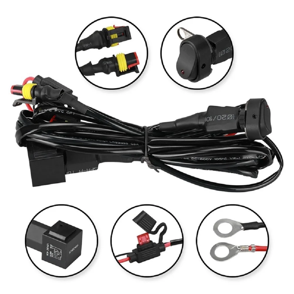 Motorcycles LED Fog Light Wiring Harness Relay Wire For BMW R1200 GS /ADV F800GS Motorcycle Fog Led Light
Motorcycles LED Fog Light Wiring Harness Relay Wire For BMW R1200 GS /ADV F800GS Motorcycle Fog Led Light
