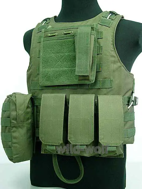 Outdoor Tactical Military SWAT Police Airsoft Molle Plate Carrier Combat Vest Green
Outdoor Tactical Military SWAT Police Airsoft Molle Plate Carrier Combat Vest Green