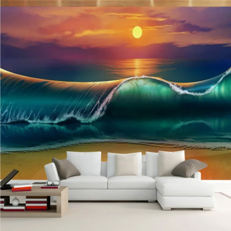 Photo wallpaper 3D ocean view sea waves living room TV wall wallpaper lobby wallpaper custom mural
Photo wallpaper 3D ocean view sea waves living room TV wall wallpaper lobby wallpaper custom mural