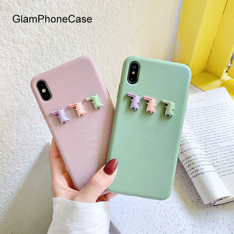 GlamPhoneCase Cartoon Crocodile Phone Case For iPhone X XS Max XR Soft Silicone Cover For iPhone 7 8 6 6s Plus Case
GlamPhoneCase Cartoon Crocodile Phone Case For iPhone X XS Max XR Soft Silicone Cover For iPhone 7 8 6 6s Plus Case