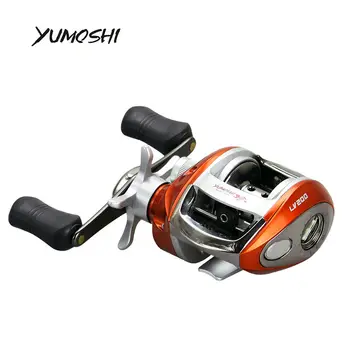 YUMOSHI Fishing Reel LV200 Right Left Lure Reels 12+1BB 6.3:1 Gear Ratio Bait Casting Magnetic Brake Sea Fishing Tackle Pesca
YUMOSHI Fishing Reel LV200 Right Left Lure Reels 12+1BB 6.3:1 Gear Ratio Bait Casting Magnetic Brake Sea Fishing Tackle Pesca