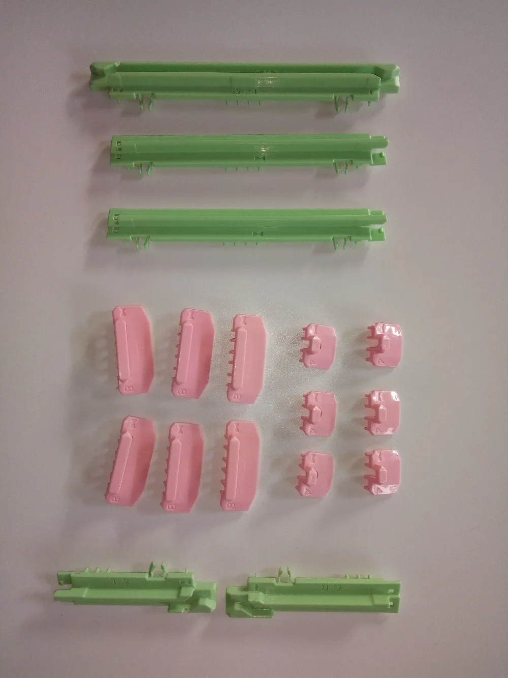 3CPS BROTHER KNITTING MACHINE Spare PARTS STANDARD SET PUNCH CARD L R POINT MOTIF CAMS KH860 868
3CPS BROTHER KNITTING MACHINE Spare PARTS STANDARD SET PUNCH CARD L R POINT MOTIF CAMS KH860 868