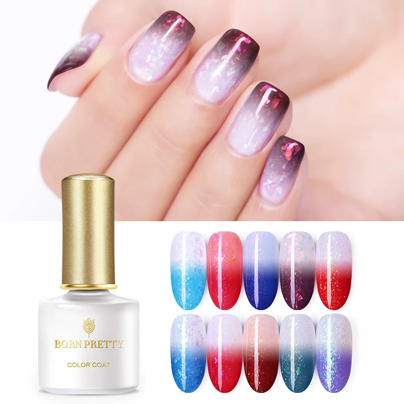 BORN PRETTY 6ml Sunlight Thermal Gel Nail Polish Sunlight Temperature Color Changing Soak Off UV Nail Art Gel Varnish
BORN PRETTY 6ml Sunlight Thermal Gel Nail Polish Sunlight Temperature Color Changing Soak Off UV Nail Art Gel Varnish