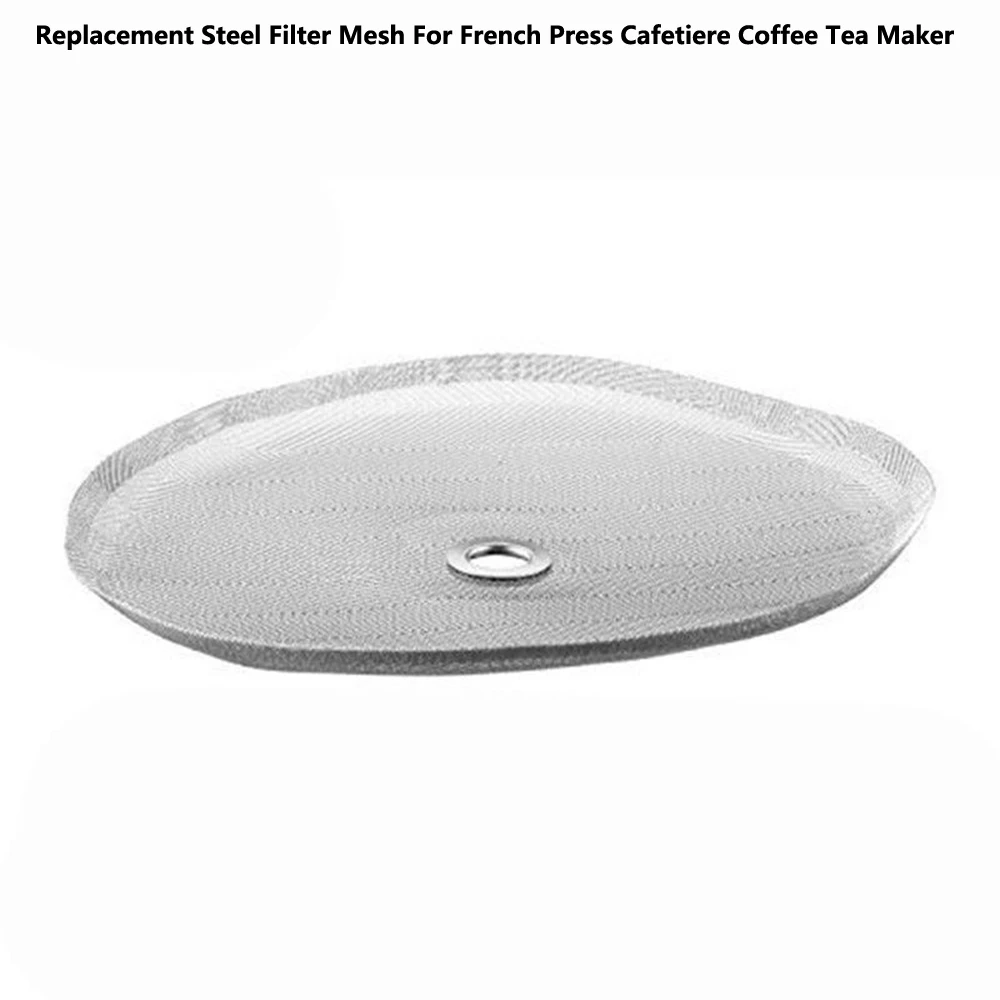 4" Replacement Steel Filter Mesh Durable Compact For French Press Cafetiere Coffee Tea Maker HG9516
4" Replacement Steel Filter Mesh Durable Compact For French Press Cafetiere Coffee Tea Maker HG9516