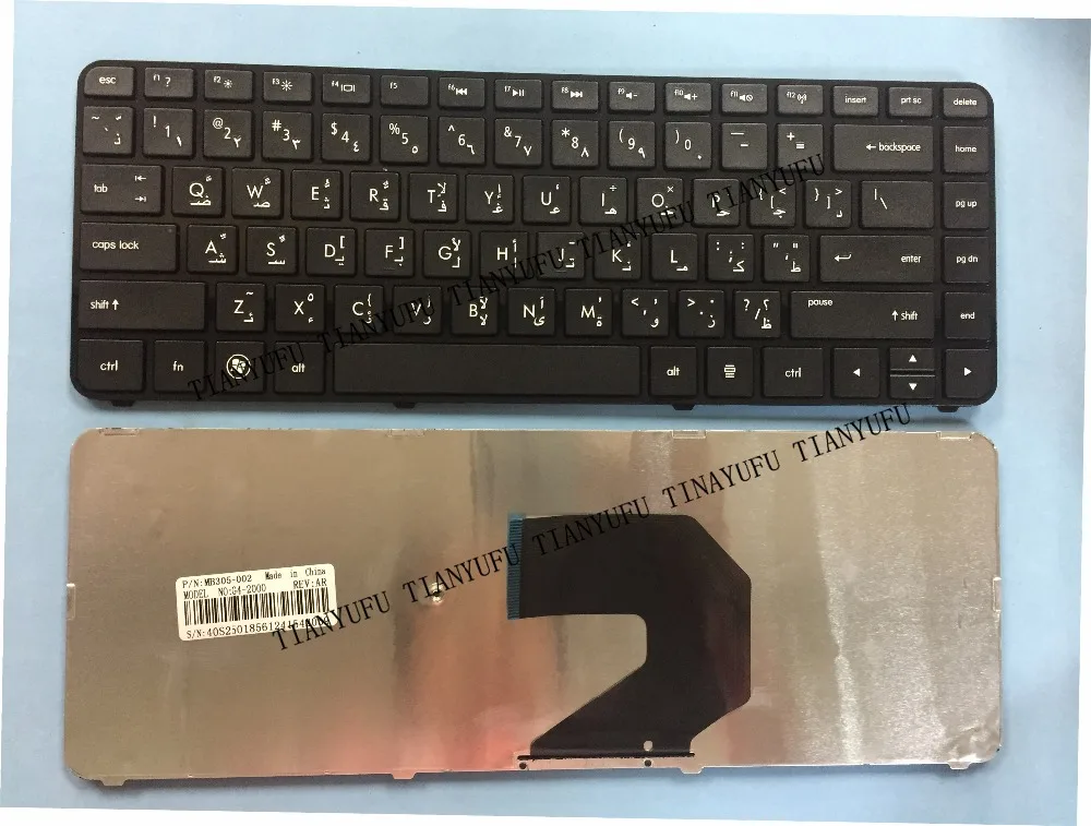 NEW ARABIC G4 KEYBOARD For HP G4 G6 CQ43 G43 CQ43-100 CQ57 CQ58 430 2000 1000 240 G1 245 G1 AR Laptop Keyboard tested 100% work
NEW ARABIC G4 KEYBOARD For HP G4 G6 CQ43 G43 CQ43-100 CQ57 CQ58 430 2000 1000 240 G1 245 G1 AR Laptop Keyboard tested 100% work