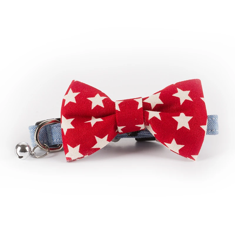 15 dog bow tie collar green