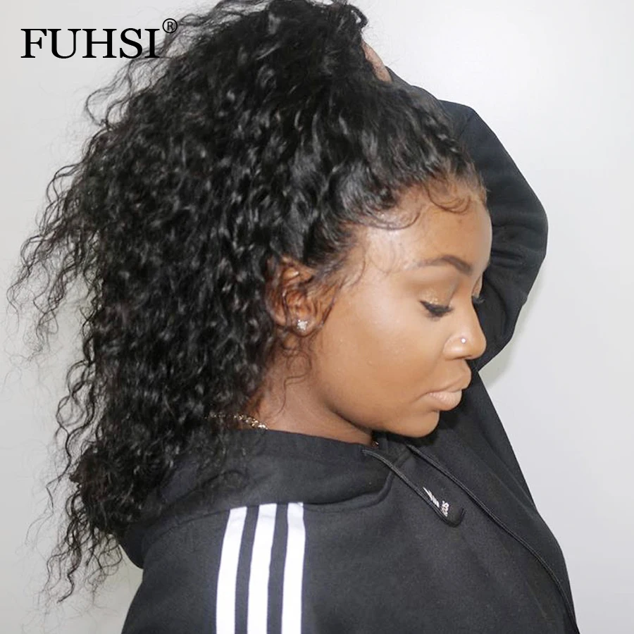 FUHSI Water Wave 13x6 Deep Part Lace Front Human Hair Wigs With Baby Hair Brazilian Remy Hair Wigs For Women Black Pre plucked
FUHSI Water Wave 13x6 Deep Part Lace Front Human Hair Wigs With Baby Hair Brazilian Remy Hair Wigs For Women Black Pre plucked