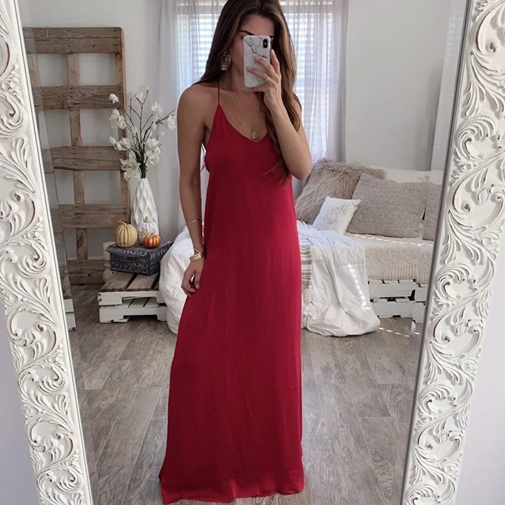 Summer Chiffon dress to the floor Women Sexy Sleeveless maxi long dress Vest women Casual summer home clothes robe longue femme
Summer Chiffon dress to the floor Women Sexy Sleeveless maxi long dress Vest women Casual summer home clothes robe longue femme