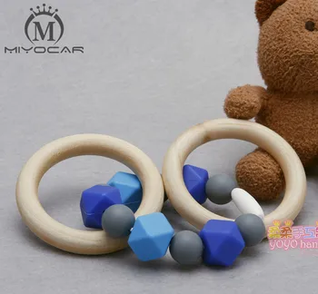 Blues Double Ring Teether Bead Teething Toy Food Grade Silicone Beads Baby Sensory Toy Wooden Teether Silicone Ring Teether Ring
Blues Double Ring Teether Bead Teething Toy Food Grade Silicone Beads Baby Sensory Toy Wooden Teether Silicone Ring Teether Ring