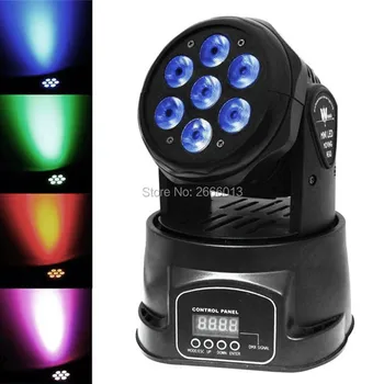 Niugul High Brightness 7x12W LED Moving Head Light RGBW Mini Wash Effect Stage Lights With Advanced Channels DMX512 Strobe Lamp 
Niugul High Brightness 7x12W LED Moving Head Light RGBW Mini Wash Effect Stage Lights With Advanced Channels DMX512 Strobe Lamp