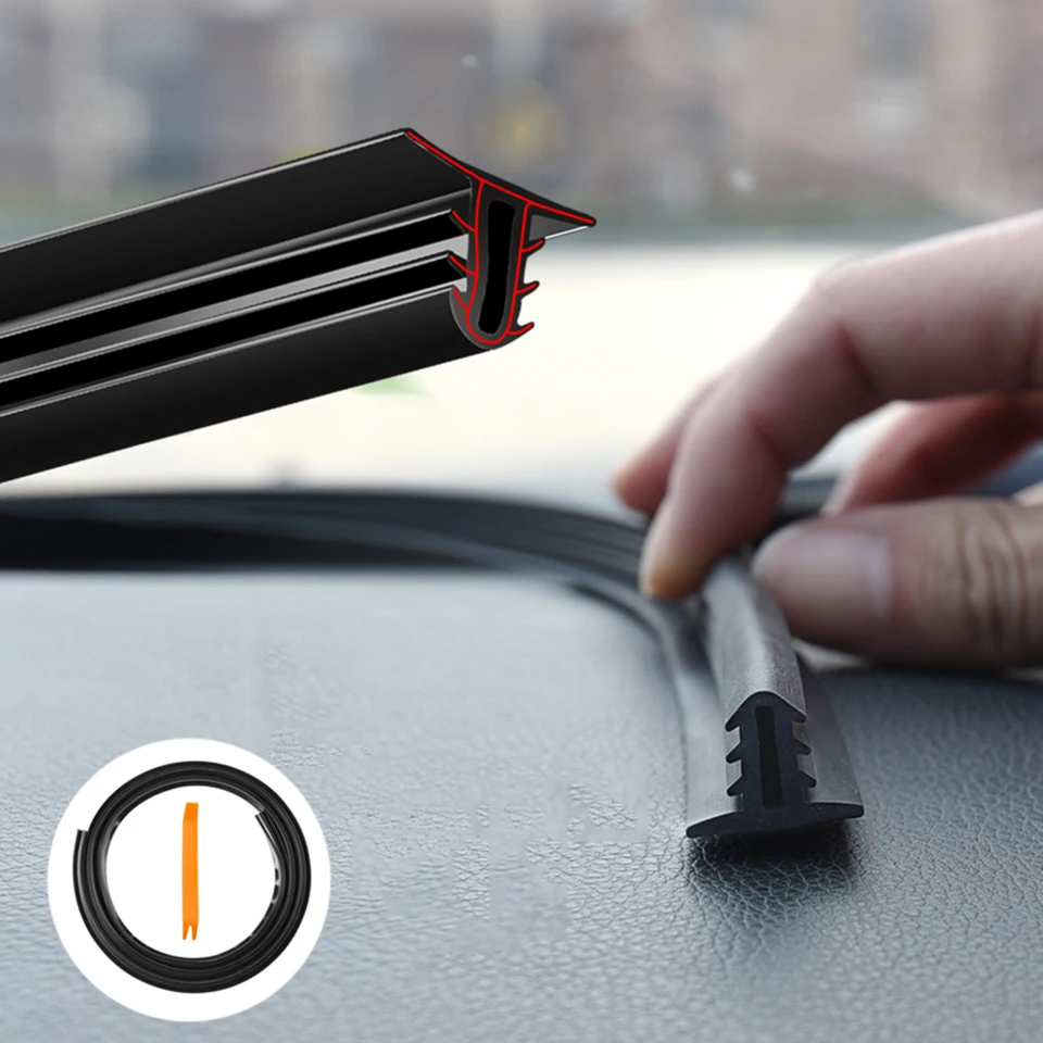 1.6M Car Dashboard Sealing Strip Noise Reductions Car Styling Seal Sticker For Ford Toyota BMW Audi Auto Interior Accessories
1.6M Car Dashboard Sealing Strip Noise Reductions Car Styling Seal Sticker For Ford Toyota BMW Audi Auto Interior Accessories