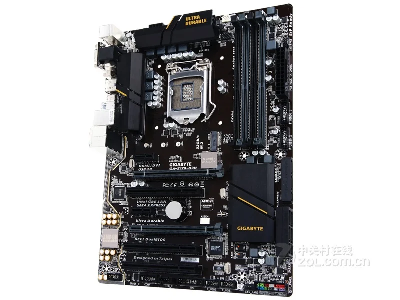 Gigabyte GA-Z170-D3H Desktop Motherboard Z170-D3H Z170 LGA 1151 Core i7 i5 i3 DDR4 64G SATA3 USB3.0 VGA HDMI DVI M.2 ATX
Gigabyte GA-Z170-D3H Desktop Motherboard Z170-D3H Z170 LGA 1151 Core i7 i5 i3 DDR4 64G SATA3 USB3.0 VGA HDMI DVI M.2 ATX